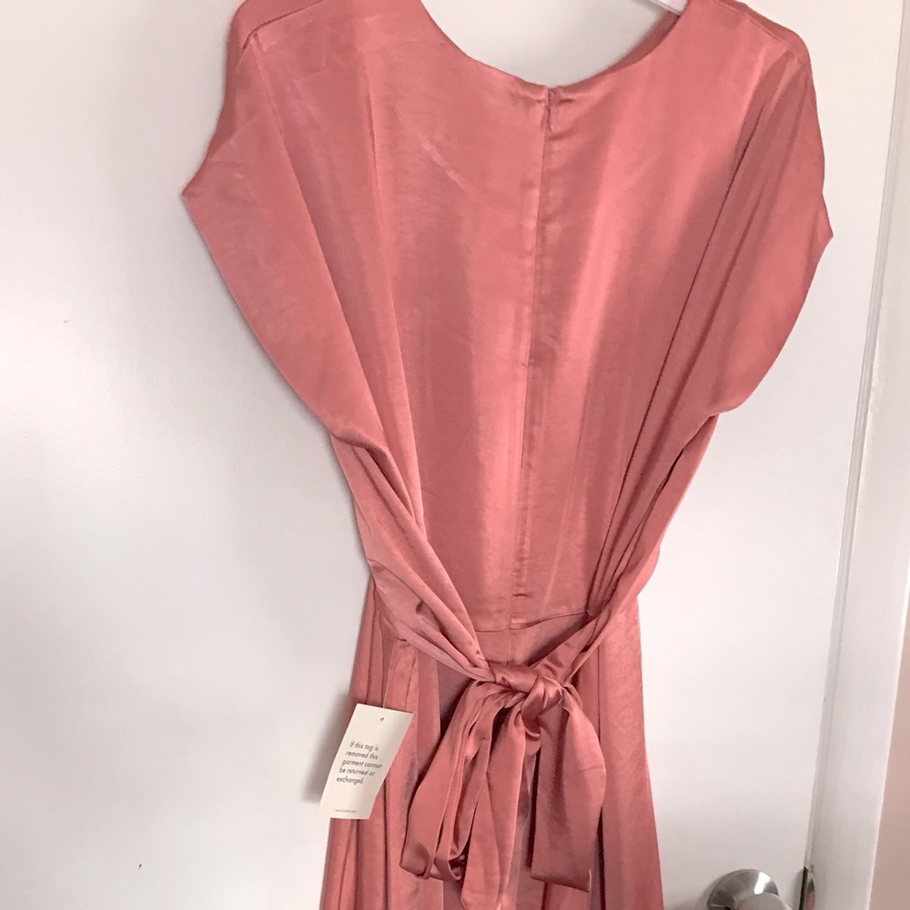 Böhme Rosalind Midi Dress in Rose, size XL